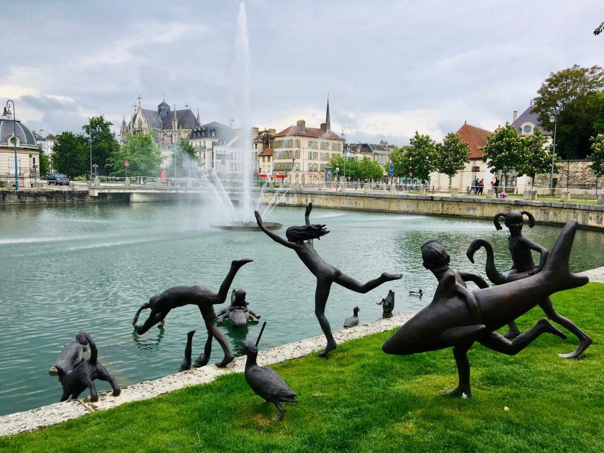 Apartament Papillons De Nuit Champagne Troyes Zewnętrze zdjęcie